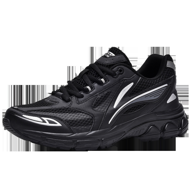 New Sports Casual Shoes Non-slip Wear-resistant Men's Shoes 2025 Spring Breathable Mesh Shoes Teenager Soft Sole Running Shoes