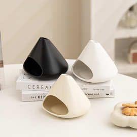 Palo Santo Holder圣木香炉熏香碗带烟囱迷你陶瓷鼠尾草壁炉锥形