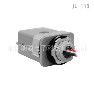 Jl-118 Single Light Controller Outdoor Street Light and Porch Lighting Accessories Waterproof Manufacturer Hot Light Control Switch