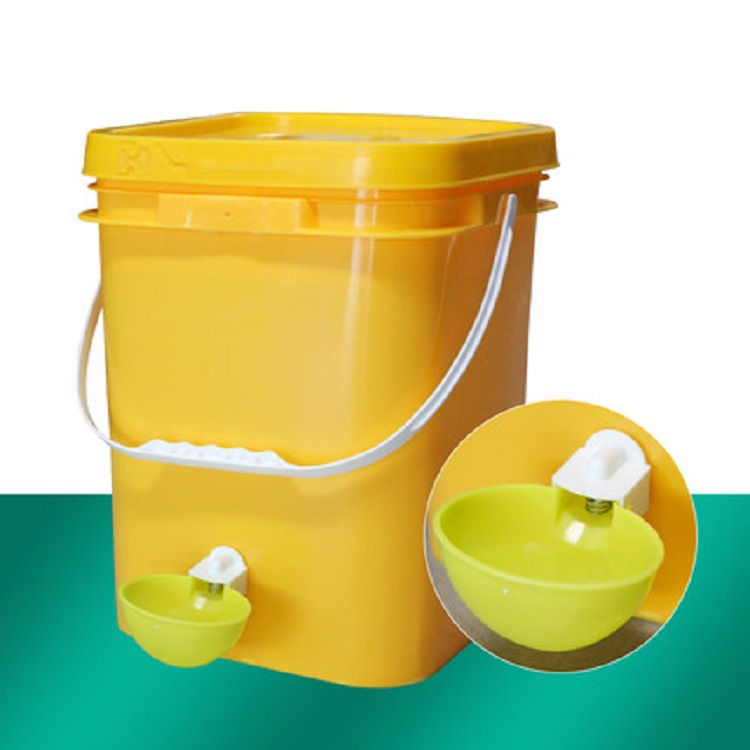 Gran pollo pato ganso bebedor automático tazón paloma codorniz alimentación beber tazón aves de corral automático beber colgando