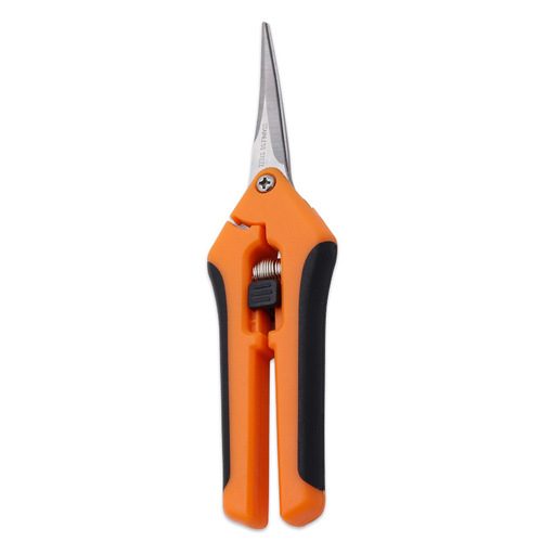 Manufacturer wholesale stainless steel garden pruning scissors, grape picking scissors, fruit and vegetable picking scissors, straight head gardening scissors