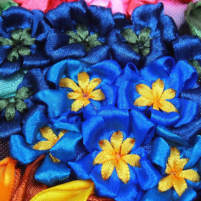 Oujin nianhua cinta bordado fábrica impresión en color directo colgando pintura bulliciosa impresión en color sala de estar entrada pintura decorativa