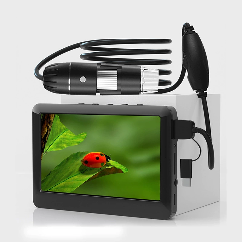 Оптовая продажа с фабрики, цифровой микроскоп с экраном высокой четкости 4.3inch для проверки печатной платы, электронный микроскоп