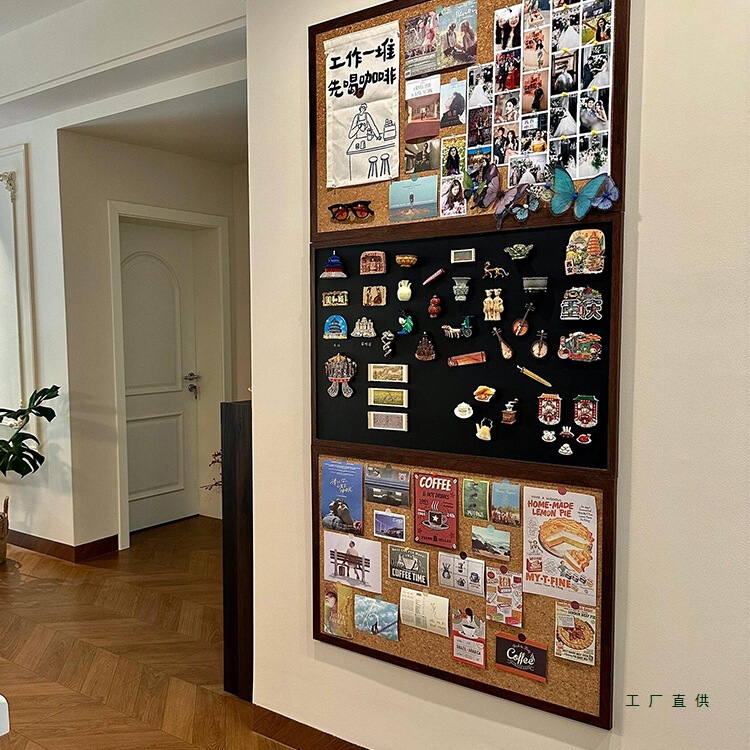 [New Home Wall Decoration] Felt Board Photo Display Wall High-End Living Room Creative Wall Display Board DIY