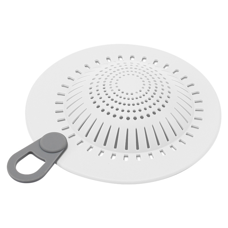 Tapa de Drenaje de Silicona con Filtro Anti-Olor y Anti-Obstrucción para Baño y Fregadero