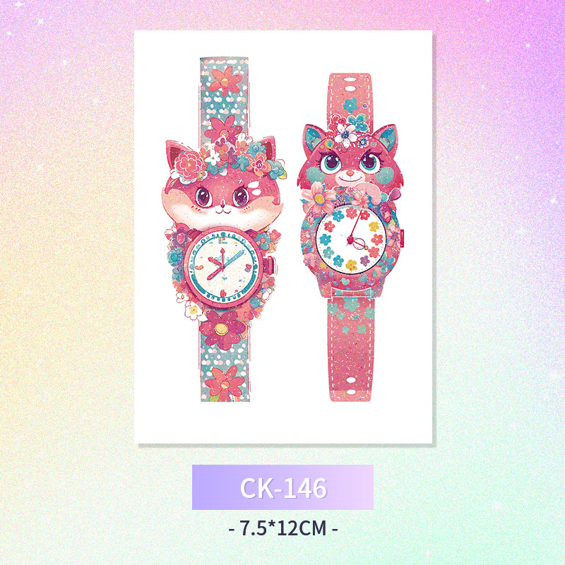 Glitter mariposa cara pegatinas tatuaje pegatinas hadas lavable impermeable de larga duración lindo unicornio ciervo Luna Estrella Planeta