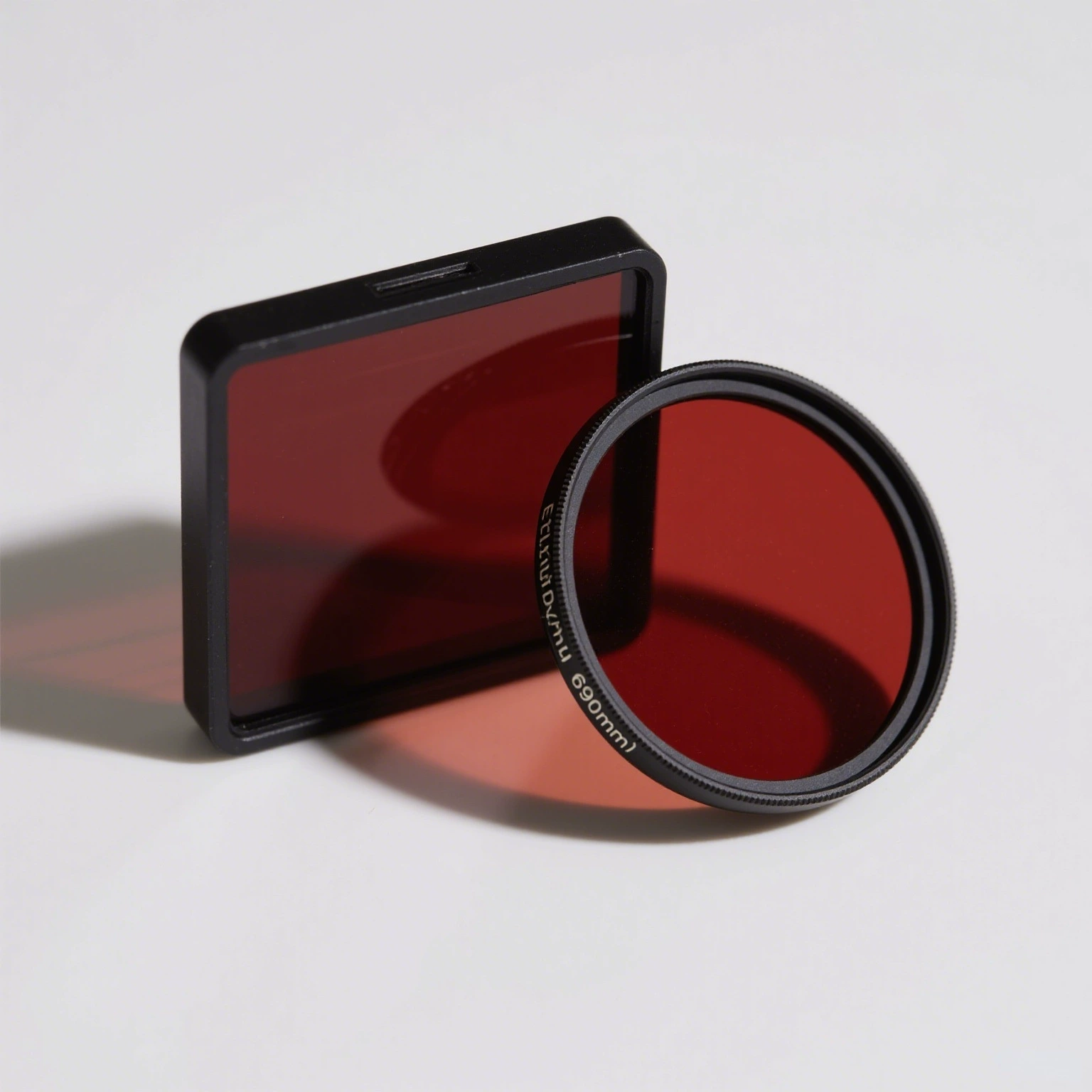 Устойчивый к высоким температурам длиннопроходной фильтр 690 нм, усиление глубокого красного света, промышленная камера, выделенная заводская прямая продажа