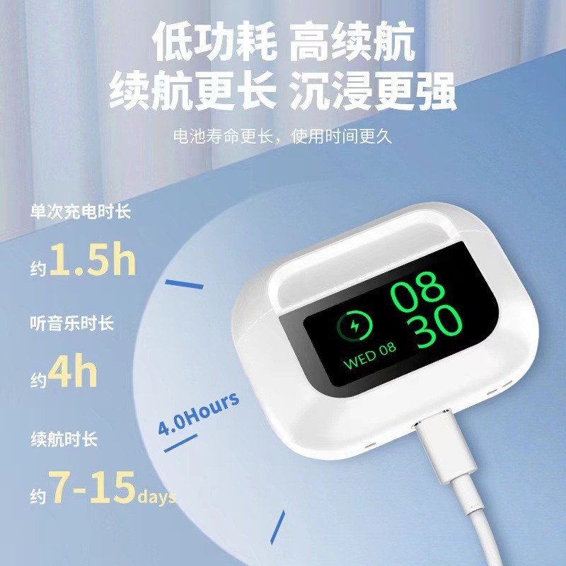 国境を越えた人気の A9pro Bluetooth ヘッドセット スマート HD タッチ スクリーン ANC ノイズ リダクション ワイヤレス Bluetooth ヘッドセット超長いバッテリー寿命|undefined