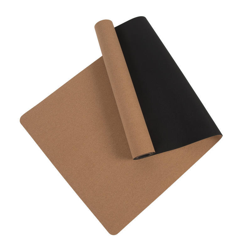 Fabricantes de tapetes de yoga de corcho TPE al por mayor para el hogar tapetes gruesos antideslizantes y resistentes al desgaste tapetes de yoga de corcho portátiles antibacterianos