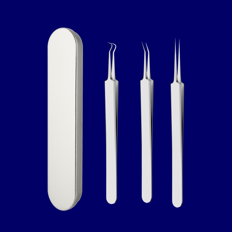 En stock, puede enviar agujas para el acné de acero inoxidable, herramientas de belleza para eliminar el acné oscuro, agujas para el acné, herramientas de belleza, clips celulares
