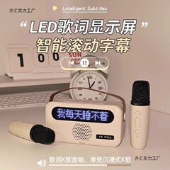Bluetooth スピーカーホームワイヤレスカラオケ小型オーディオマイクマイクオールインワン屋外家族子供 ktv 歌