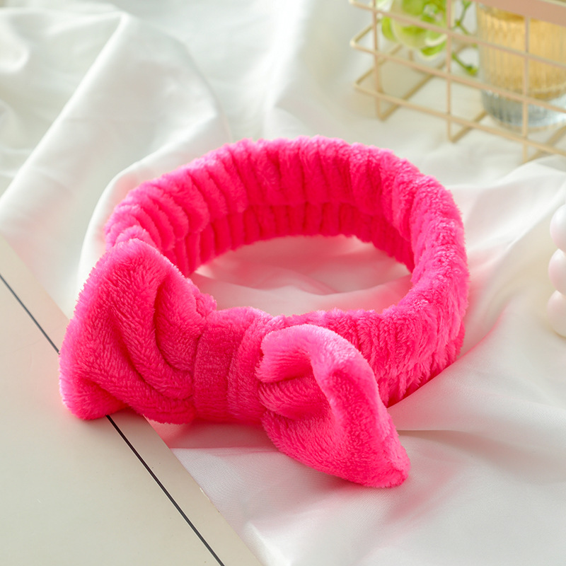 Diadema de Mariposa para Lavarse la Cara Poetry Garden, Diadema de Franela para Lavarse la Cara, Diadema Sin Presión, Accesorio para el Cabello de Felpa Personalizable.