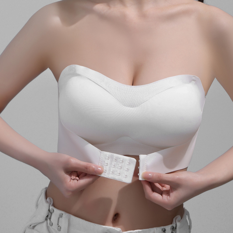 無痕內衣無鋼圈文胸調整型聚攏塑形冰絲內衣女士小胸專用運動文胸