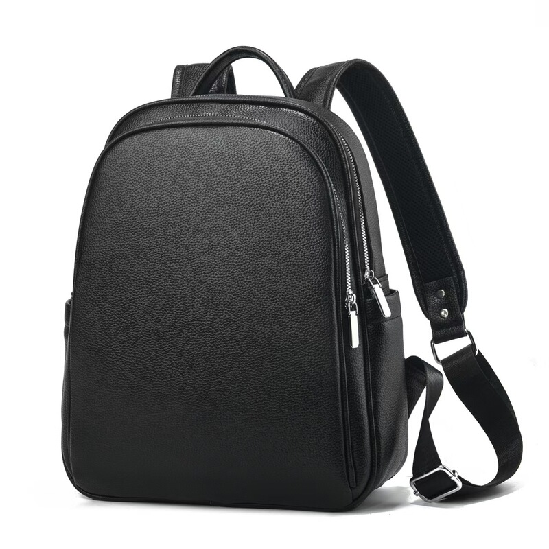 Cross-Border Hot-Selling Women's Bag 2025 New Pu Soft Leather Backpack Travel Large-Capacity Backpack Business Trip Computer Bag