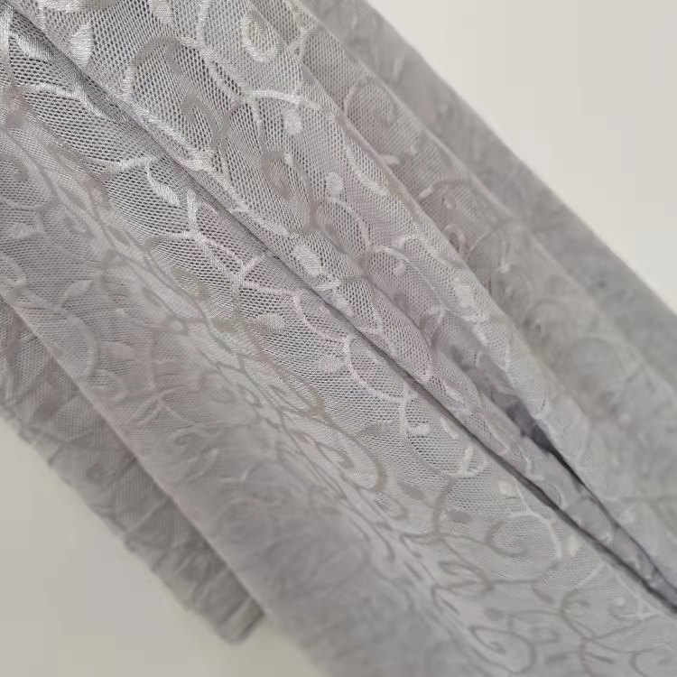 蕾丝锦氨提花面料 电脑机门幅150公分弹力  厂家新品服装内衣辅料