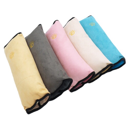 Children's safety belt adjustment retainer anti-stranglehold car safety belt shoulder pad protective cover baby cartoon cute