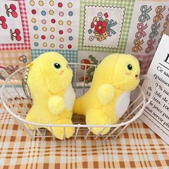 可愛毛絨奶龍公仔鑰匙鏈卡通鑰匙扣掛飾玩偶配件娃娃公仔掛件批發