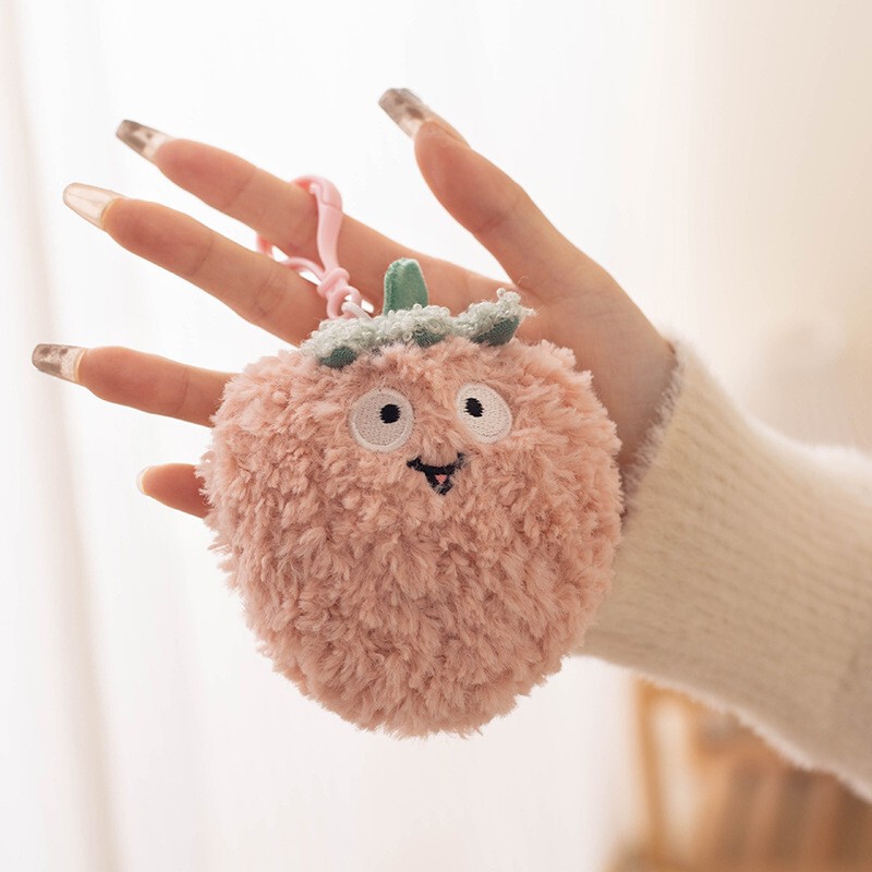 かわいい垂れ耳ウサギ人形キーホルダー女性ぬいぐるみ本物のラベルと音楽動物バッグペンダントお土産|undefined