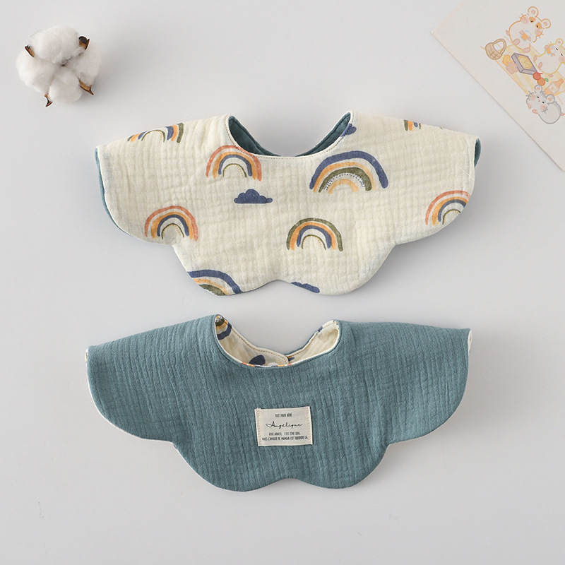 油画彩虹+牛仔蓝