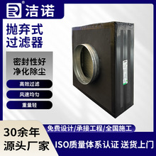 工业用无尘车间空气净化过滤除尘内置高效过滤一体化抛弃式过滤器