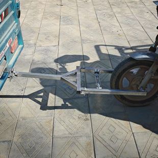 Tricycle Trailer, Tractor Trailer Hitch, Trailer Hitch, Traction Hook Type Reinforced Trailer Tool