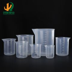 50mlプラスチックビーカー、100ml実験用計量カップ、500mlハンドルレス計量カップ、1000ml両面スケール計量カップ
