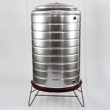 304不锈钢蓄水桶水箱加厚水罐楼顶水塔太阳能立式储水桶圆形缸