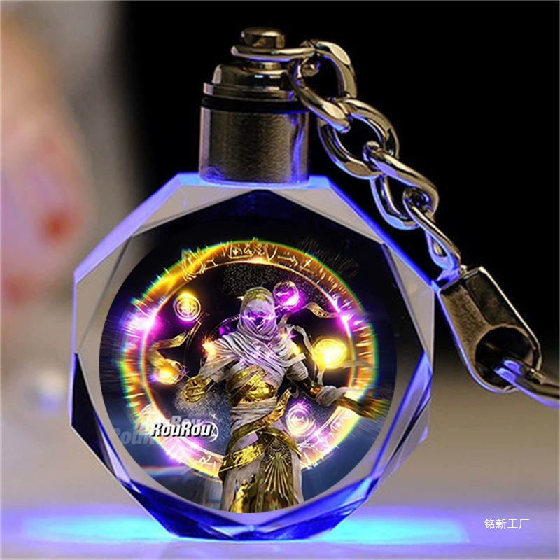 Элитный брелок с кристаллами кожи, светящаяся подвеска для школьной сумки с курицей, новый подарок на день рождения для мужчин и женщин