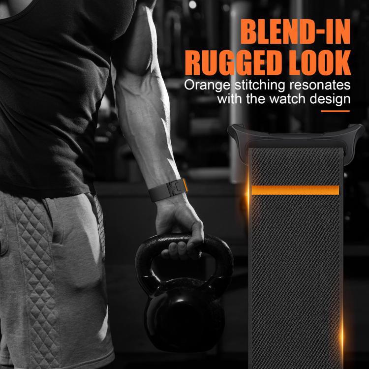 Correa de nylon elástica para paracaídas profesional para Samsung Galaxy Watch8 / 8 Classic