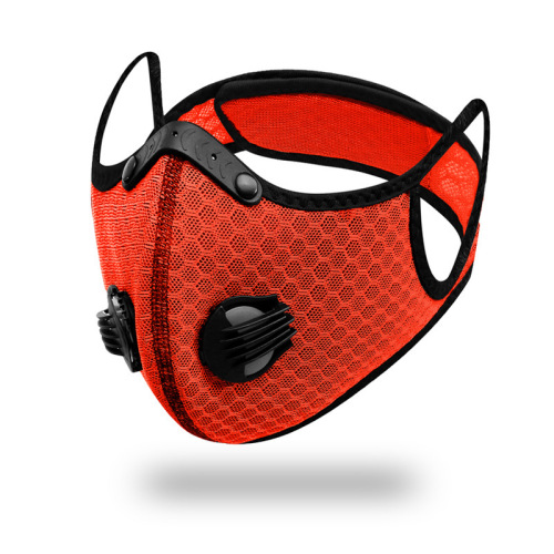Cross-border best-selling cycling face mask bike mask with activated carbon filter core outdoor sports dust and haze proof breathable