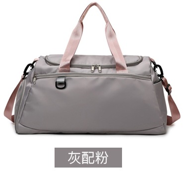 Nueva bolsa de viaje para mujeres, mochila de gran capacidad, bolsa de viaje corto, bolsa de yoga, bolsa de fitness, logotipo impreso