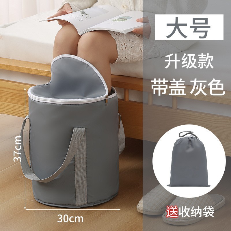 旅行用携帯型折り畳み式のバケツの深いバケツはすね寮の保温桶の家庭用のひざを越えて足袋を浸して卸売りします。|undefined