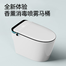 香薰双旋钮智能马桶全自动感应一体家用坐便器座卫浴抗菌消毒