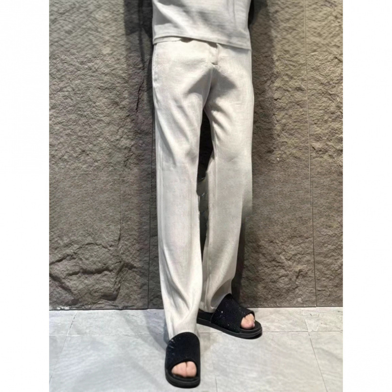 2026 New Style Versatile Fashionable Casual Slit Waist Soft Straight Leg Pants - Stylish and Elegant