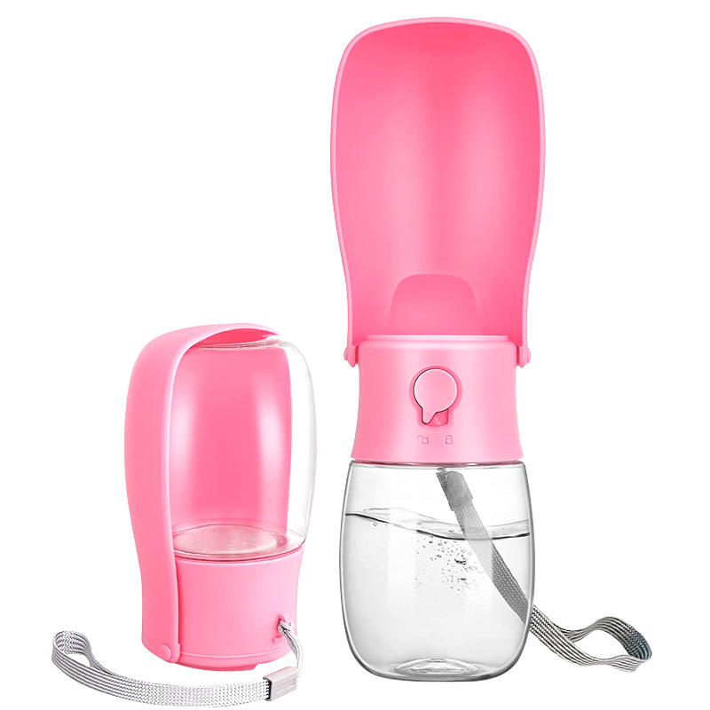 Botella portátil para mascotas gatos y perros taza de agua resistente a altas temperaturas para viajes al aire libre