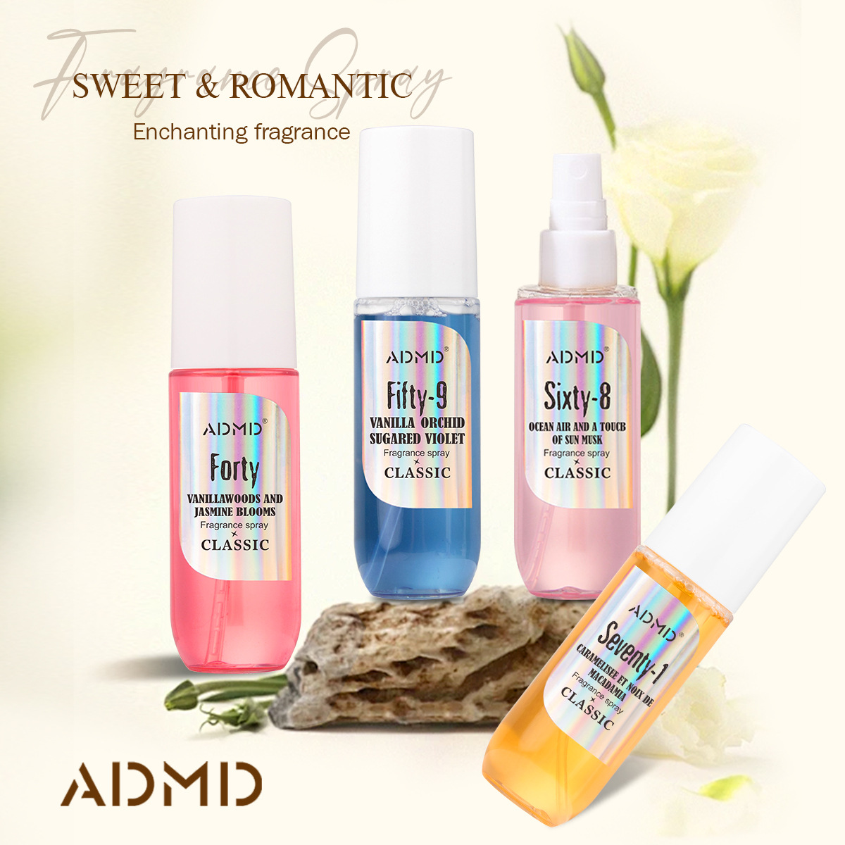 Cross-border explosions English perfume alcohol-free fragrance spray Brazil alcohol-free perfume foreign trade wholesale lasting fragrance