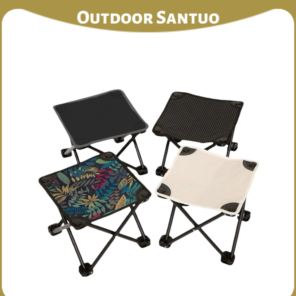 Outdoor Mazar Portable Folding Chair Fishing Chair Camping Ultra Light Chair Travel Sketch Chair Thickened and Reinforced