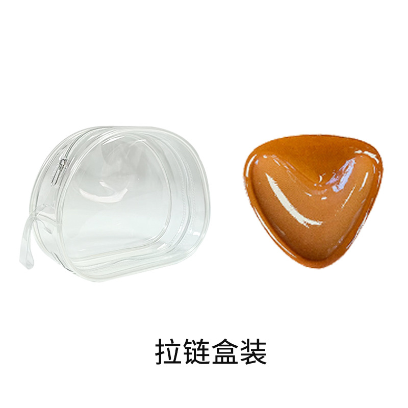 Triángulo de silicona pegatinas en el pecho mujeres empujan hacia arriba auto-adhesivo almohadilla en el pecho invisible engrosada esponja almohadilla traje de baño bikini ropa interior insertar