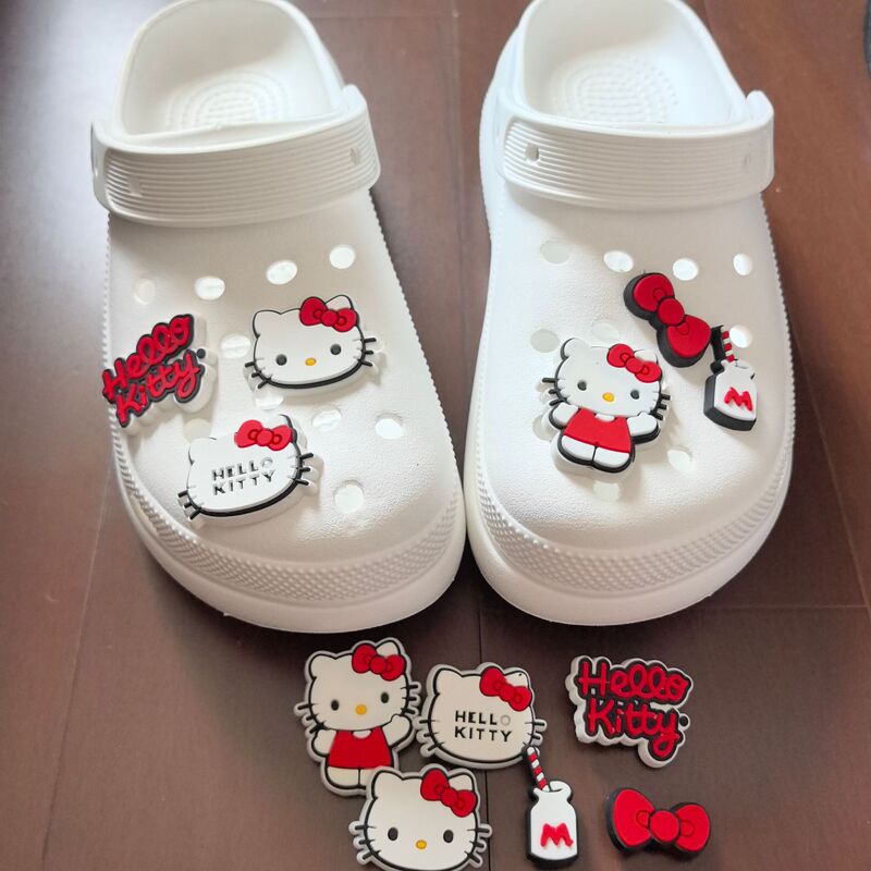 Sanrio Planet Series Croc Shoes Accessories Cartoon Decorative Buckle Shoe Flower DIY Shoe Buckle Accessories Wholesale