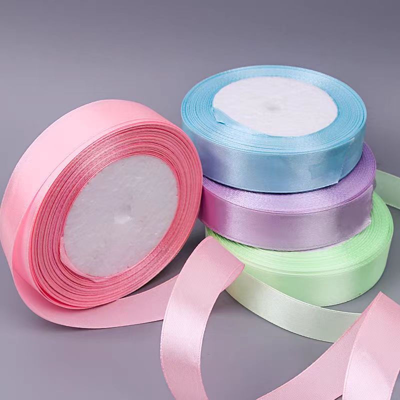 2.5厘米金边雪纱带鲜花丝带diy蝴蝶结绸带蛋糕礼物盒包装花束彩带