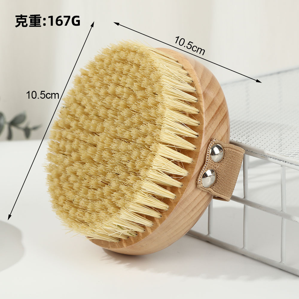 Cepillo Corporal de Masaje de Madera de Madera y Sisal para Baño image 12