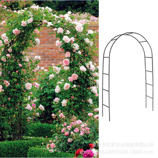 Свадебная садовая лаффия роза арочный арочный цветочный рамок скалолаза