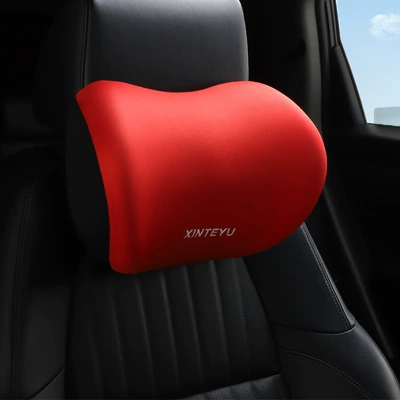 Support Waist Support Pillow Lumbar Headrest - red-headrest