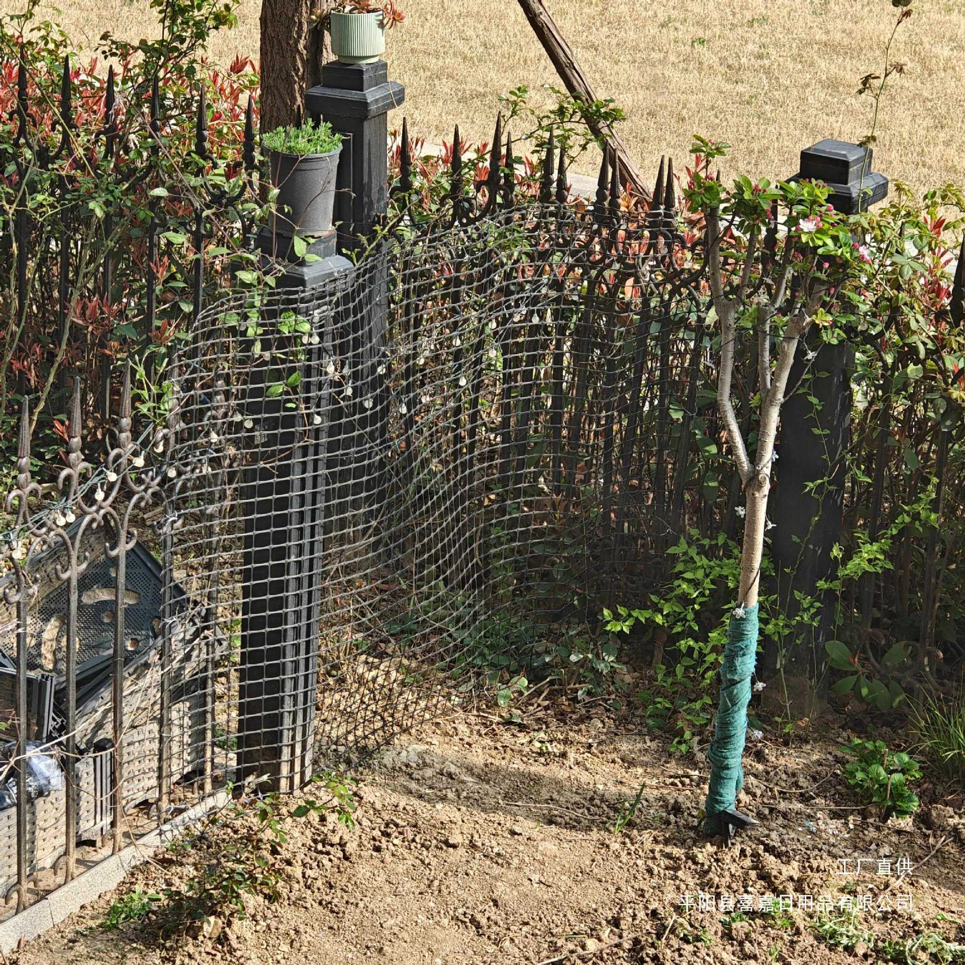 malla de plástico para la protección de la cría de malla de barrera de malla de maíz para jardín de hortales doméstico al aire libre para la crianza de pollos