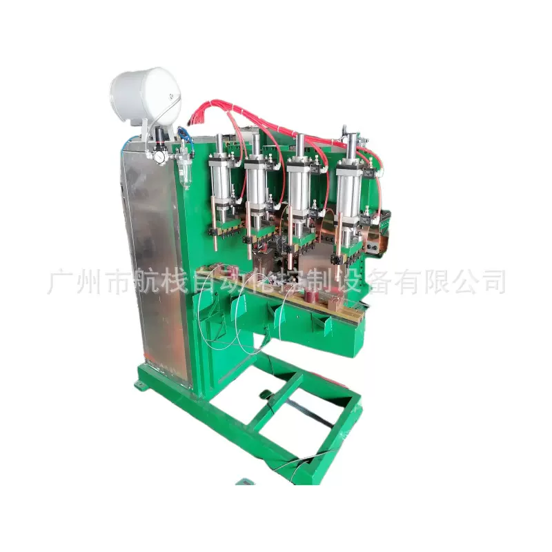 番茄爬藤架镀锌线圆圈多头组合碰焊机 种菜花金属支架焊接设备