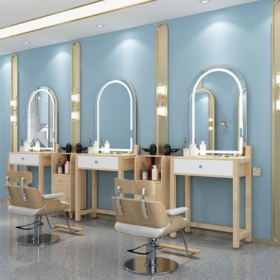 Barber Shop Hairdressing Stage beauty salon Stage Hairdresser beauty salon Salon Integrated beauty salon Special mirror