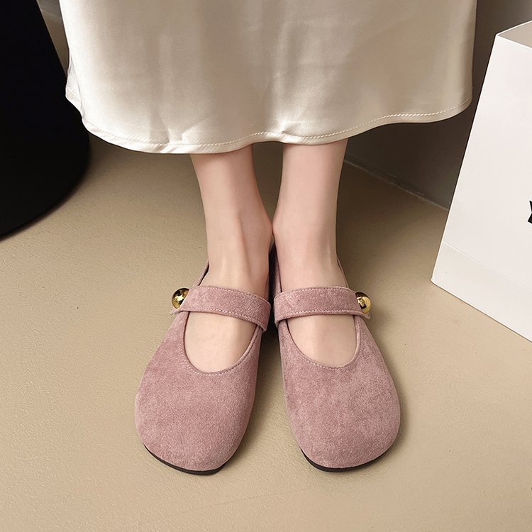 2025 New Soft Sole Style Women's Spring Summer Dress Flat Mary Jane Shoes Versatile Evening Loafers_vogvips.com
