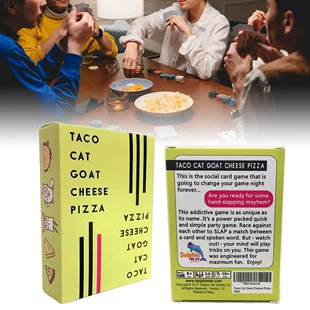 Настольная игра Taco Cat Cheese Pizza на английском языке