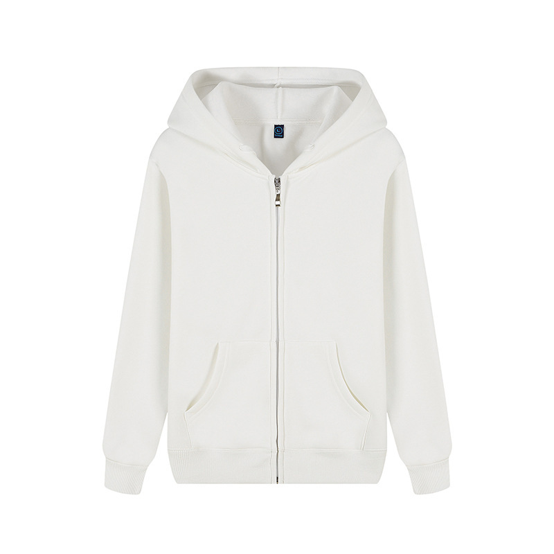 秋冬加绒连帽衫hoodie跨境长袖男式重磅开衫外套纯棉拉链卫衣定制|undefined