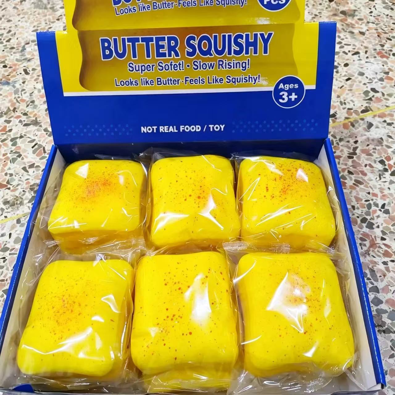 Pan de simulación de explosión pellizco Le corn sabor de leche rebote lento descompresión molde de mano suave fábrica de juguetes en stock image 19